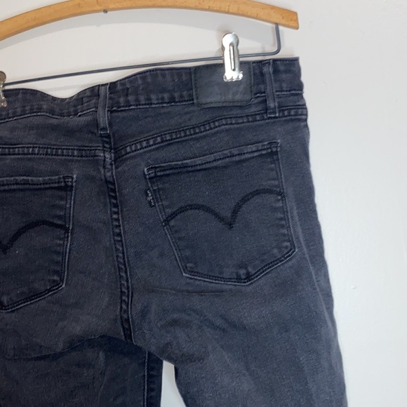 🦋Black Levi 711 Skinny jeans! - Picture 6 of 10